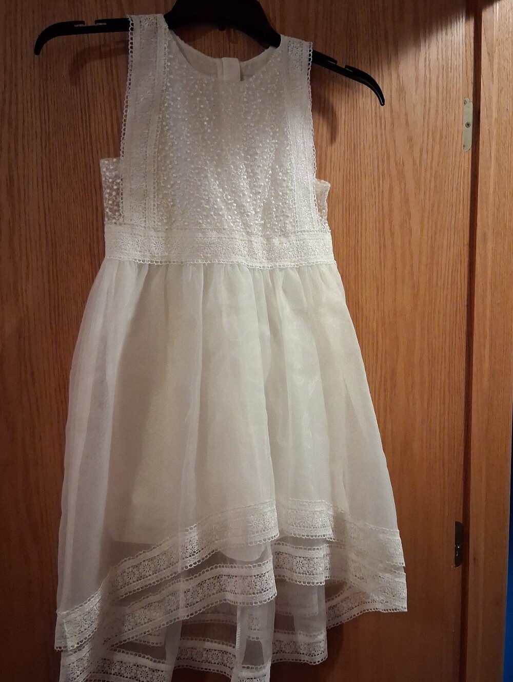 girls formal dress Trish Scully Child, flower girl,  floral Lace Bodice, Tulle